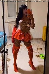 Foto selfie trans escort Miss Pocahontas Bologna 3398059304