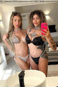 Foto selfie coppie Queen Sabrih & Paloma Veiga Brescia 3409913678